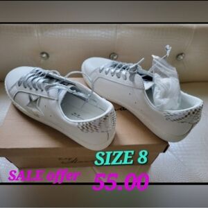 Vintage Havana silver star sneakers